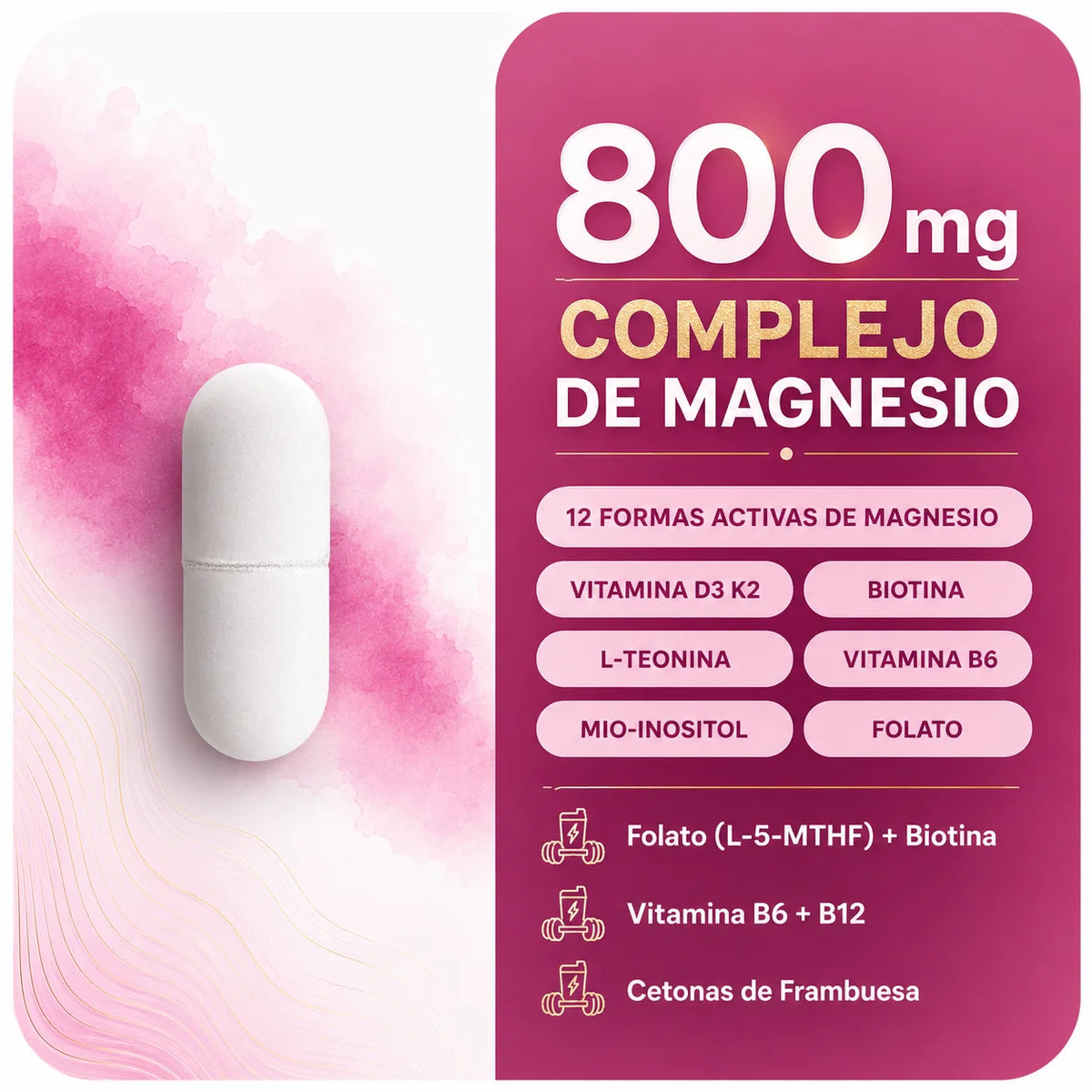 VITALFEM® - Complejo Magnesio 20 en 1